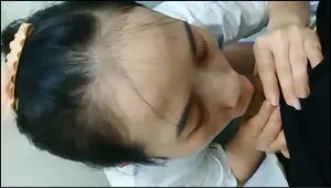 Em gái quảng nam lén lút mút bú cho người yêu trong phòng tắm