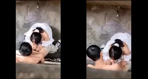 Quay lén em em học sinh bj cho bồ trong hẻm
